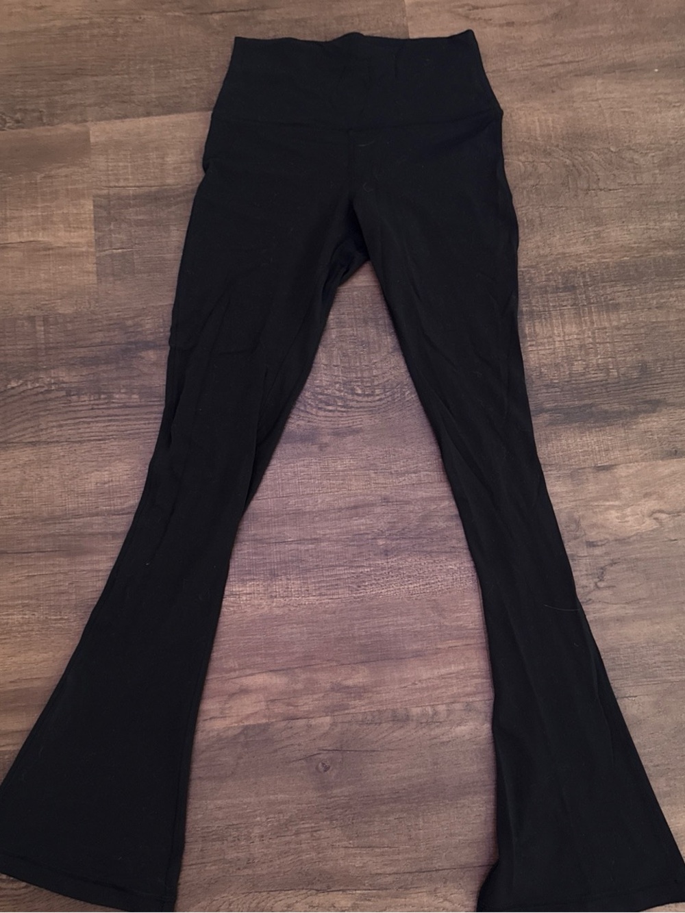 Lululemon Black Flared Leggings